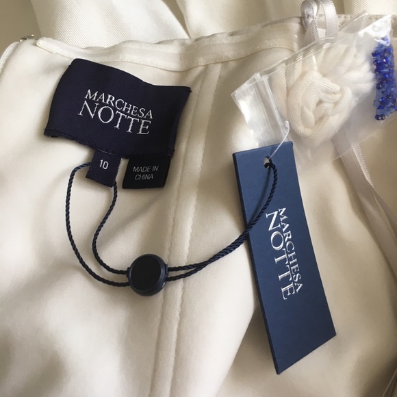 Sold:NWT Marchesa Notte Dress - Picture 5 of 6